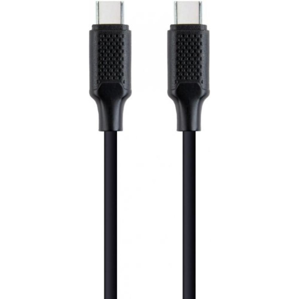 Cablexpert USB 2.0 Cable USB-C male - USB-C male Μαύρο 1.5m (CC-USB2-CMCM100-1.5M) (GEMCC-USB2-CMCM100-1.5M)