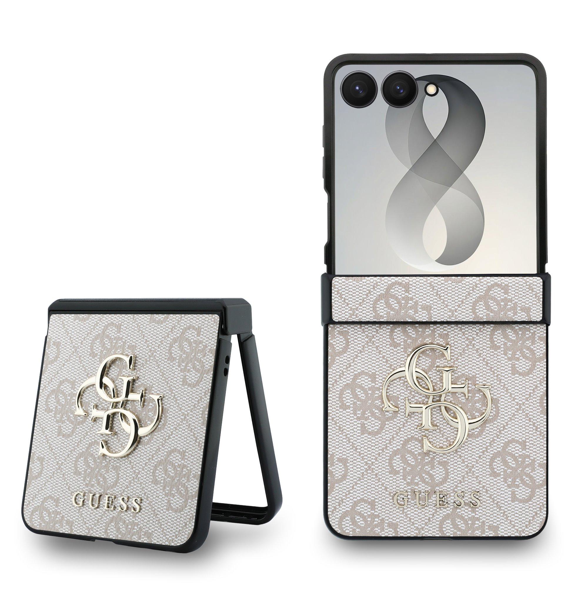 GUESS Калъф Samsung Z Flip 8, PU 4G Metal Logo, розов - GUHCZF84GMGPI | JAR Computers GUESS Калъф Samsung Z Flip 8, PU 4G Metal Logo, розов - GUHCZF84GMGPI