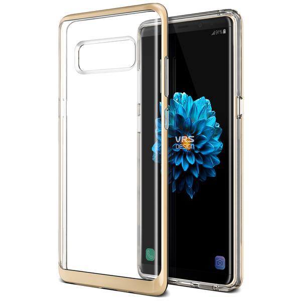 Хибриден удароустойчив кейс за Samsung Galaxy Note 8 - Verus Crystal Bumper Case (златист-прозрачен) | JAR Computers Хибриден удароустойчив кейс за Samsung Galaxy Note 8 - Verus Crystal Bumper Case (златист-прозрачен)