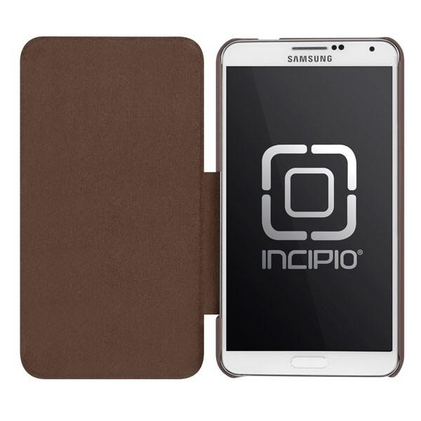 Хоризонтален кейс за Samsung Galaxy Note 3 N9000 (кафяв) - Incipio PlexFolio Case | JAR Computers Хоризонтален кейс за Samsung Galaxy Note 3 N9000 (кафяв) - Incipio PlexFolio Case