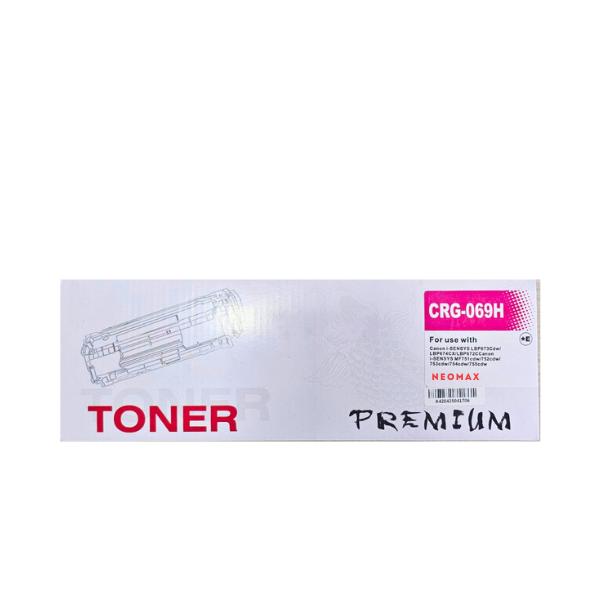 КАСЕТА ЗА CANON i-SENSYS LBP673 series/i-SENSYS MF752/MF754 Series - 5096C002AA - HIGH CAPACITY - Magenta - WITHOUT CHIP / БЕЗ ЧИП - CRG069HM (CRG-069HM) - PN CT-CRG069HM - NEOMAX | JAR Computers КАСЕТА ЗА CANON i-SENSYS LBP673 series/i-SENSYS MF752/MF754 Series - 5096C002AA - HIGH CAPACITY - Magenta - WITHOUT CHIP / БЕЗ ЧИП - CRG069HM (CRG-069HM) - PN CT-CRG069HM - NEOMAX