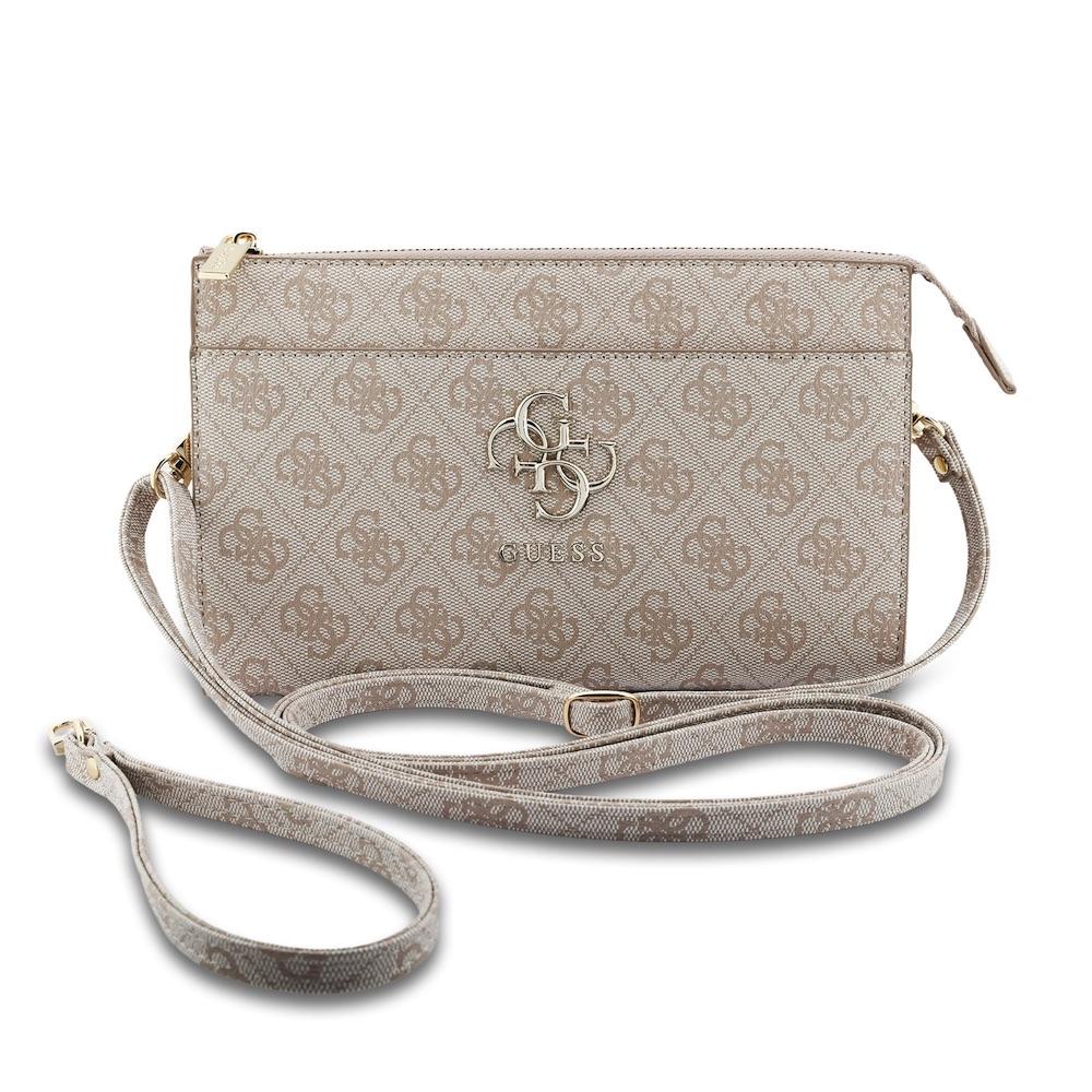 Кожена чанта (портфейл) с презрамка - Guess PU 4G Metal Logo Universal Handbag (розов) | JAR Computers Кожена чанта (портфейл) с презрамка - Guess PU 4G Metal Logo Universal Handbag (розов)