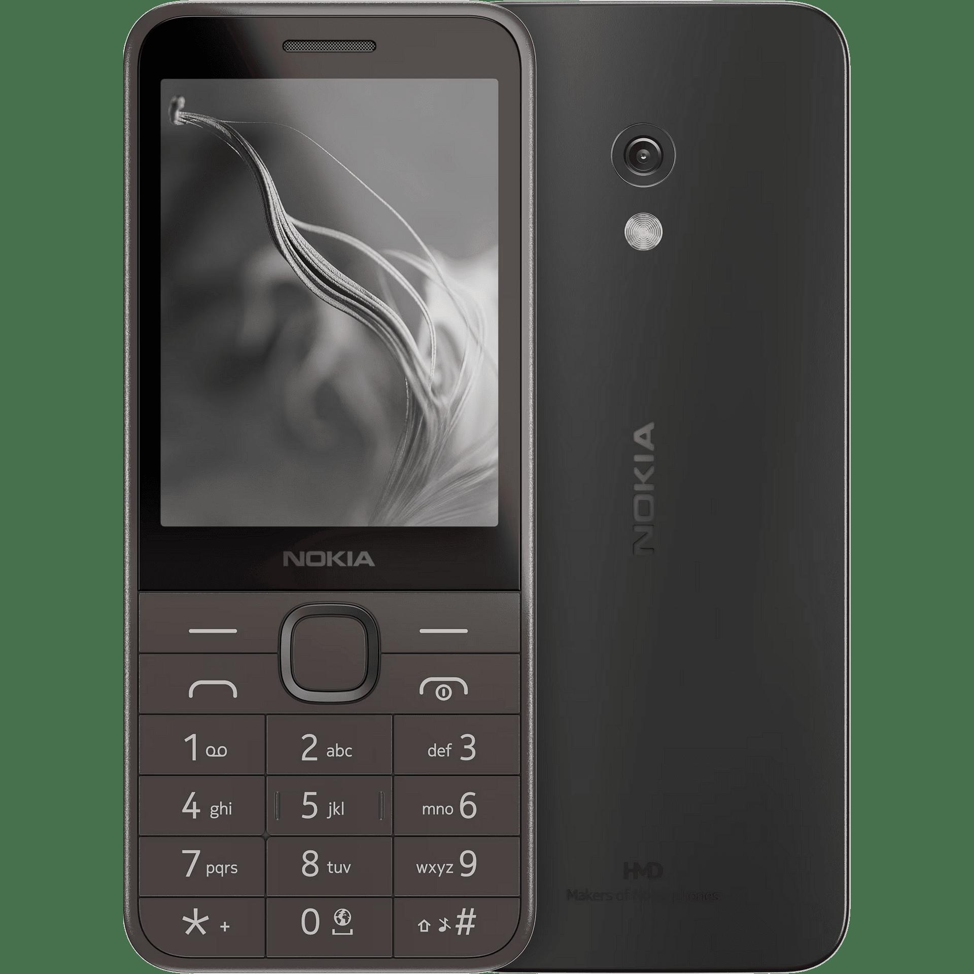 Мобилен телефон Nokia 235 4G (2024), Черен