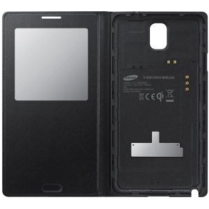 Оригинален кожен калъф за безжично захранване за Samsung Note 3 - Samsung S-View Cover EF-TN900BB (черен) | JAR Computers Оригинален кожен калъф за безжично захранване за Samsung Note 3 - Samsung S-View Cover EF-TN900BB (черен)