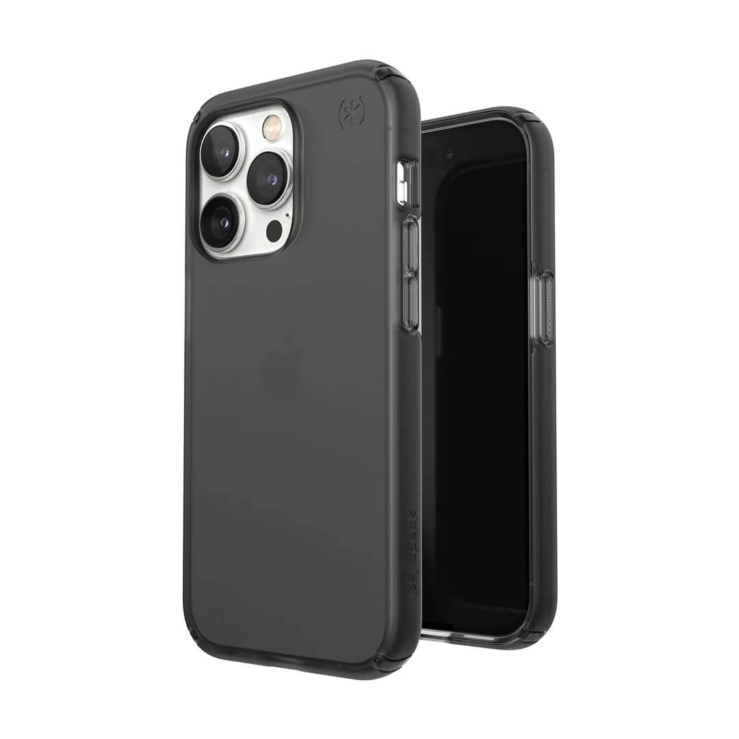 Speck Presidio Perfect-Mist Case - удароустойчив хибриден кейс за iPhone 14 Pro (черен)