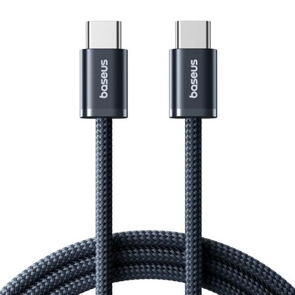 BASEUS Кабел Type-C - Type-C, 1м, 100W, Dynamic 4 /тъмносин/ - P10381400121-00 | JAR Computers BASEUS Кабел Type-C - Type-C, 1м, 100W, Dynamic 4 /тъмносин/ - P10381400121-00