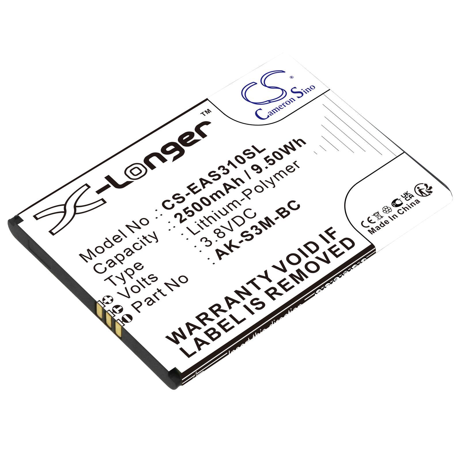 Батерия за мобилен телефон EMPORIA Smart 3 Mini, Smart 4 AK-S3M-BC   LiPo 3,8V 2500mAh CAMERON SINO | JAR Computers Батерия за мобилен телефон EMPORIA Smart 3 Mini, Smart 4 AK-S3M-BC   LiPo 3,8V 2500mAh CAMERON SINO