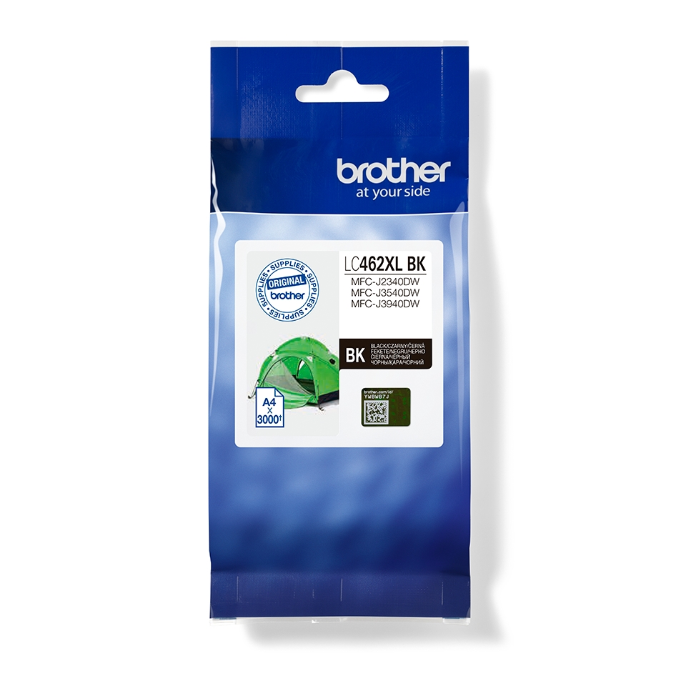Brother LC462XLBK Оригинална мастилена касета (черна) | JAR Computers Brother LC462XLBK Оригинална мастилена касета (черна)