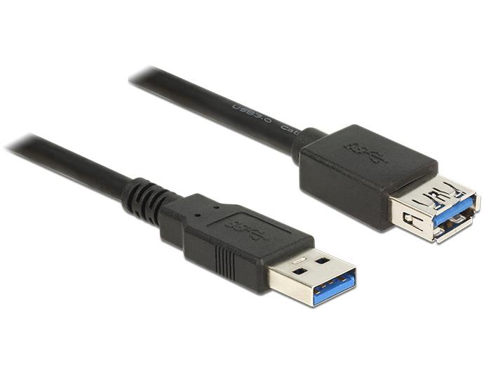 DeLOCK 85056 USB кабел USB 3.2 Gen 1 (3.1 Gen 1) 2 м USB A Черен