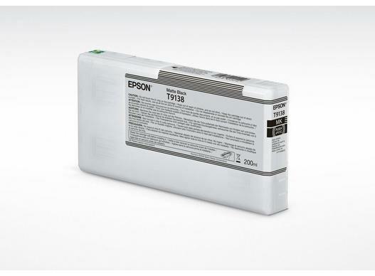 Epson T9138 Matte Black Ink Cartridge (200ml) | JAR Computers Epson T9138 Matte Black Ink Cartridge (200ml)