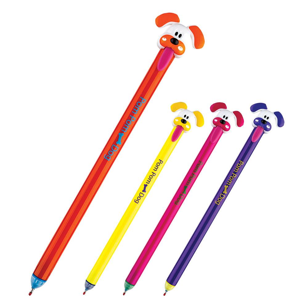 Химикалка с гума Centrum Dog 0.5мм син