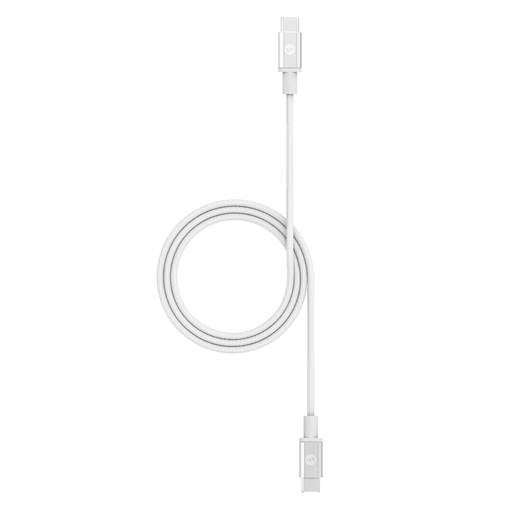 Кабел Мophie Charge and Sync Cable-USB-C to USB-C (3.1) 1.5M – White