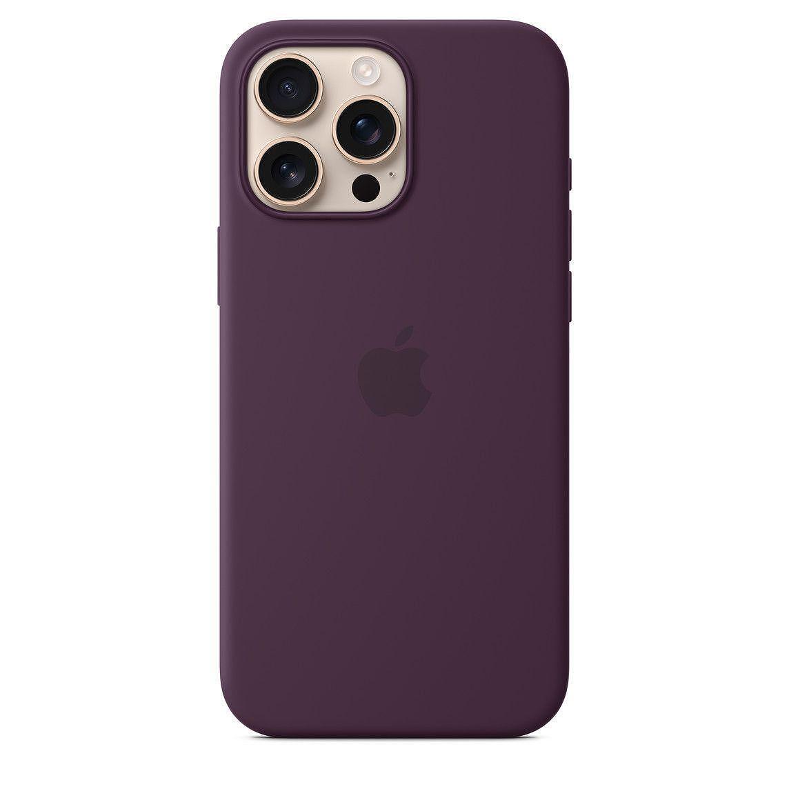 Калъф Apple iPhone 16 Pro Max Silicone w Magsafe Plum myyw3