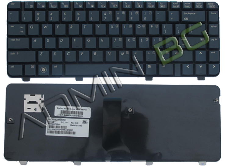 Клавиатура за лаптоп HP Pavilion DV3-2000 Черна с Backlit с Кирилица | JAR Computers Клавиатура за лаптоп HP Pavilion DV3-2000 Черна с Backlit с Кирилица
