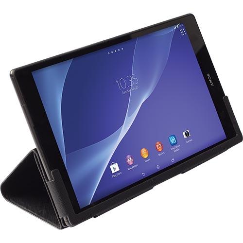 Кожен кейс и поставка за Sony Xperia Z3 Tablet Compact - Krusell Malmo Tablet Case (черен) | JAR Computers Кожен кейс и поставка за Sony Xperia Z3 Tablet Compact - Krusell Malmo Tablet Case (черен)
