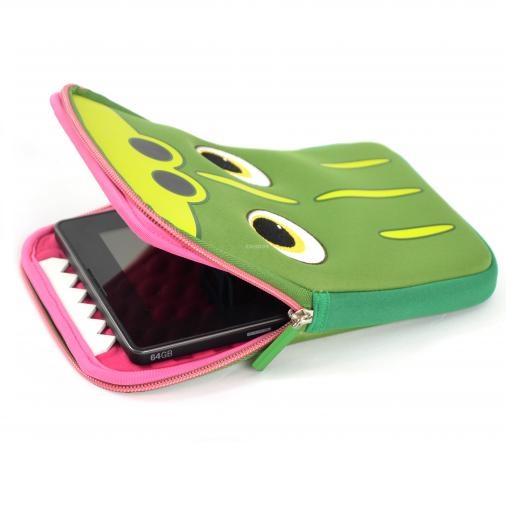 Неопренов калъф за iPad mini, iPad mini 2, iPad mini 3 и таблети до 8 инча - Tab Zoo Croc Universal Sleeve | JAR Computers Неопренов калъф за iPad mini, iPad mini 2, iPad mini 3 и таблети до 8 инча - Tab Zoo Croc Universal Sleeve