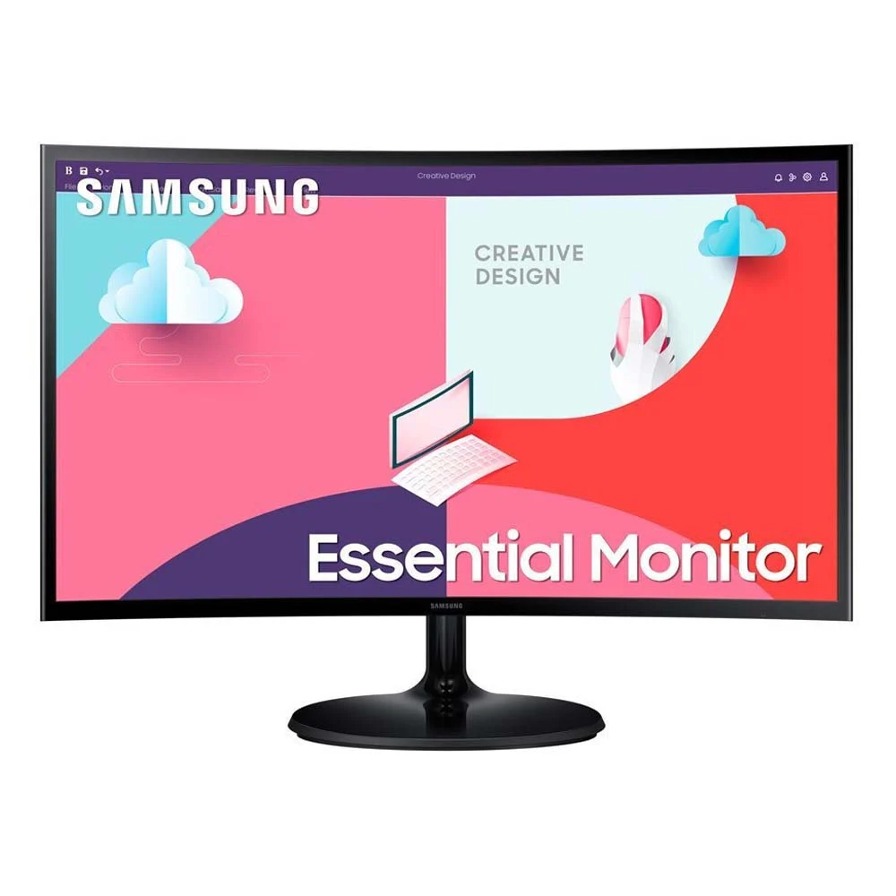 SAMSUNG LS27C364EAUXEN Curved Essential Monitor 27'' (SAMLS27C364EAUXEN) | JAR Computers SAMSUNG LS27C364EAUXEN Curved Essential Monitor 27'' (SAMLS27C364EAUXEN)