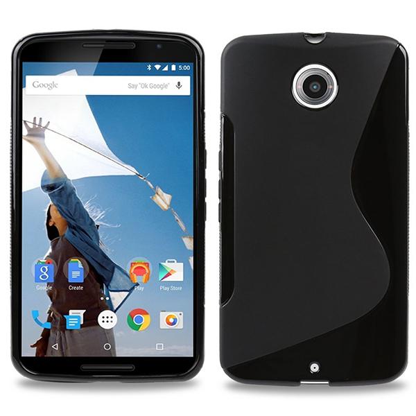 Силиконов (TPU) калъф за Motorola Nexus 6 - S-Line Cover Case (черен) | JAR Computers Силиконов (TPU) калъф за Motorola Nexus 6 - S-Line Cover Case (черен)