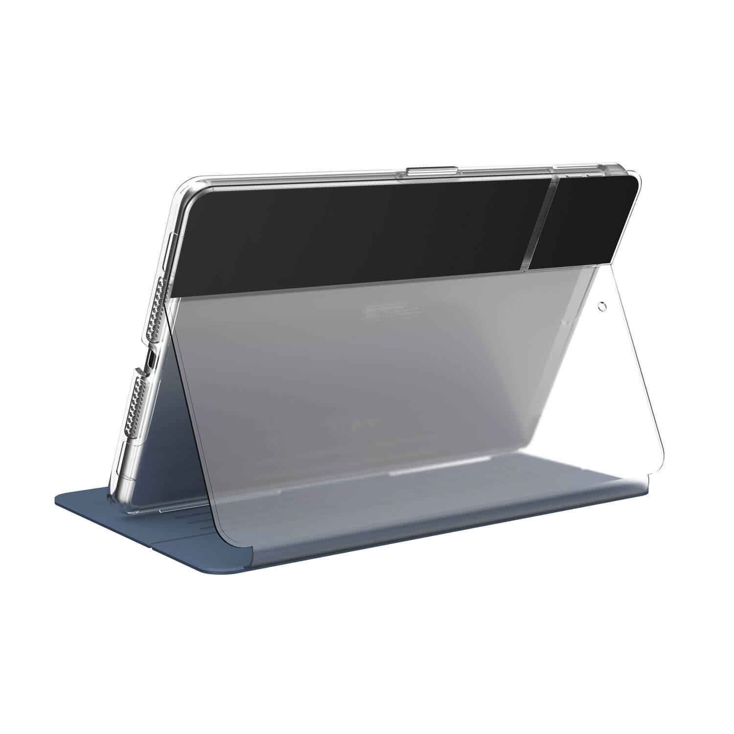 Текстилен калъф и поставка за iPad 9 (2021), iPad 8 (2020), iPad 7 (2019) - Speck Balance Folio Case (син-прозрачен) | JAR Computers Текстилен калъф и поставка за iPad 9 (2021), iPad 8 (2020), iPad 7 (2019) - Speck Balance Folio Case (син-прозрачен)