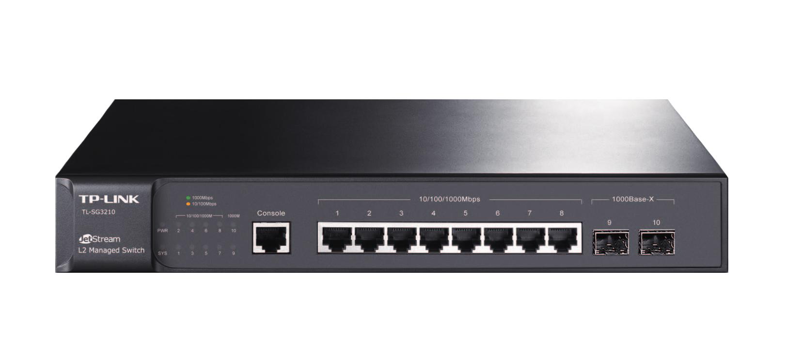 TP-Link TL-SG3210 Управляем L2 Gigabit Ethernet (10/100/1000) 1U Черен | JAR Computers TP-Link TL-SG3210 Управляем L2 Gigabit Ethernet (10/100/1000) 1U Черен