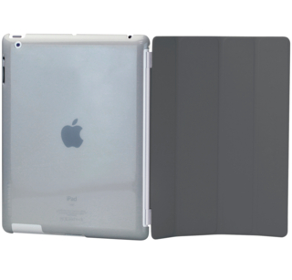 Кейс за iPad 2 (съвместим с Apple Smart cover) - черен - Tunewear Eggshell 2 | JAR Computers Кейс за iPad 2 (съвместим с Apple Smart cover) - черен - Tunewear Eggshell 2