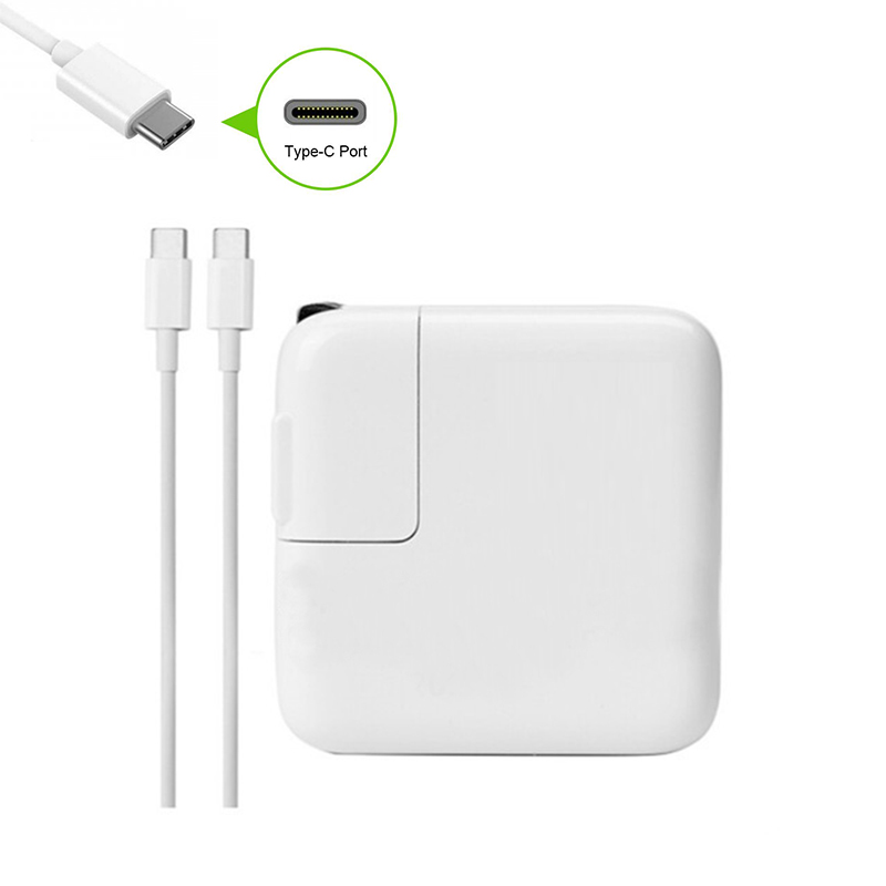 Зарядно за лаптоп (Laptop AC Adapter) Apple MacBook Type-C USB-C - 20.3V / 3A / 61W - Заместител / Replacement Високо Качество A+ | JAR Computers Зарядно за лаптоп (Laptop AC Adapter) Apple MacBook Type-C USB-C - 20.3V / 3A / 61W - Заместител / Replacement Високо Качество A+