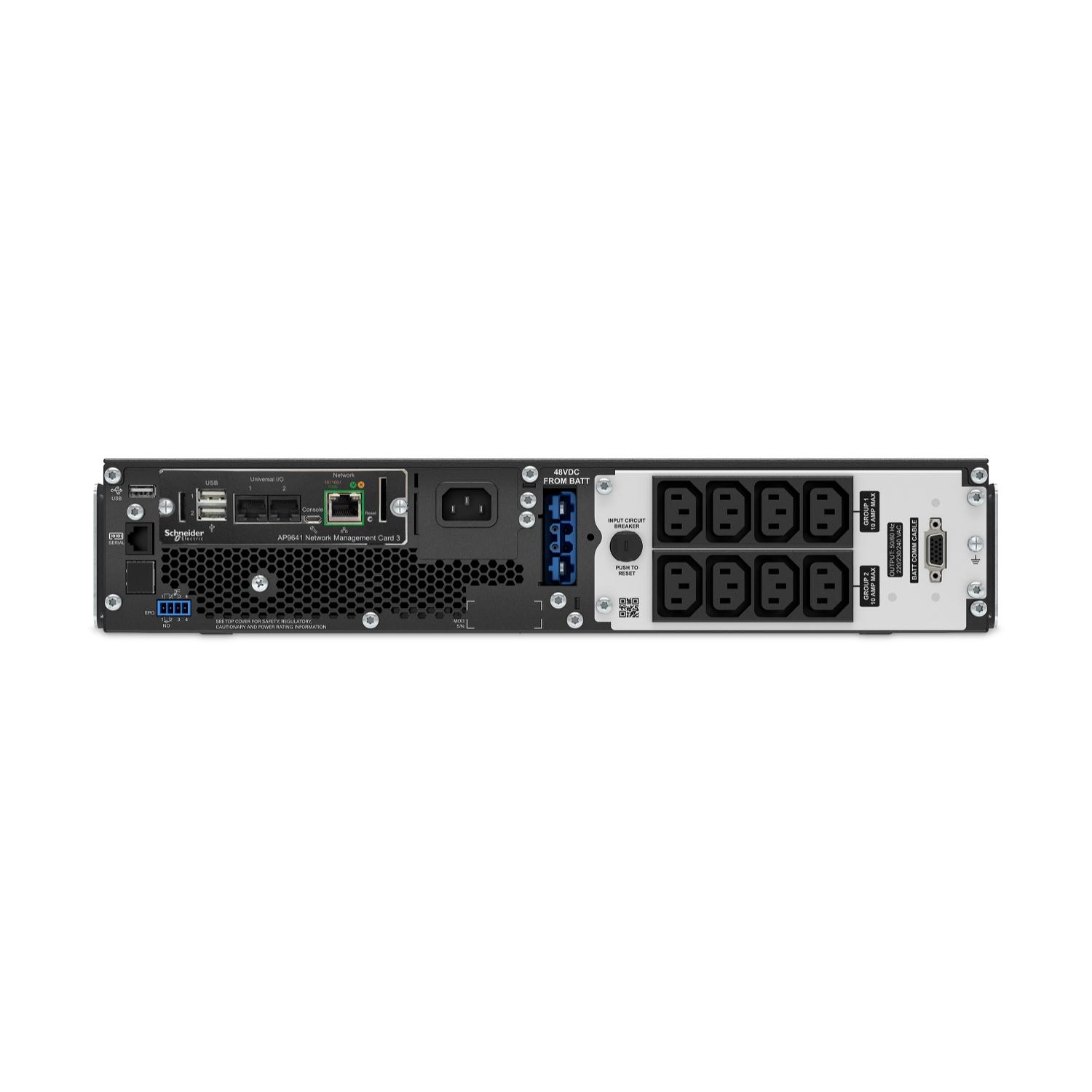 APC SRT1500UXI-NCLI непрекъсваемо токозахранващо устройство (UPS) Двойна конверсия (Онлайн) 1,5 мм² 1350 W 8 Изход(и) за променлив ток | JAR Computers APC SRT1500UXI-NCLI непрекъсваемо токозахранващо устройство (UPS) Двойна конверсия (Онлайн) 1,5 мм² 1350 W 8 Изход(и) за променлив ток