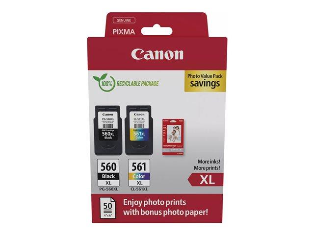 CANON CRG PG-560XL/CL-561XL Ink Cartridge PHOTO VALUE | JAR Computers CANON CRG PG-560XL/CL-561XL Ink Cartridge PHOTO VALUE
