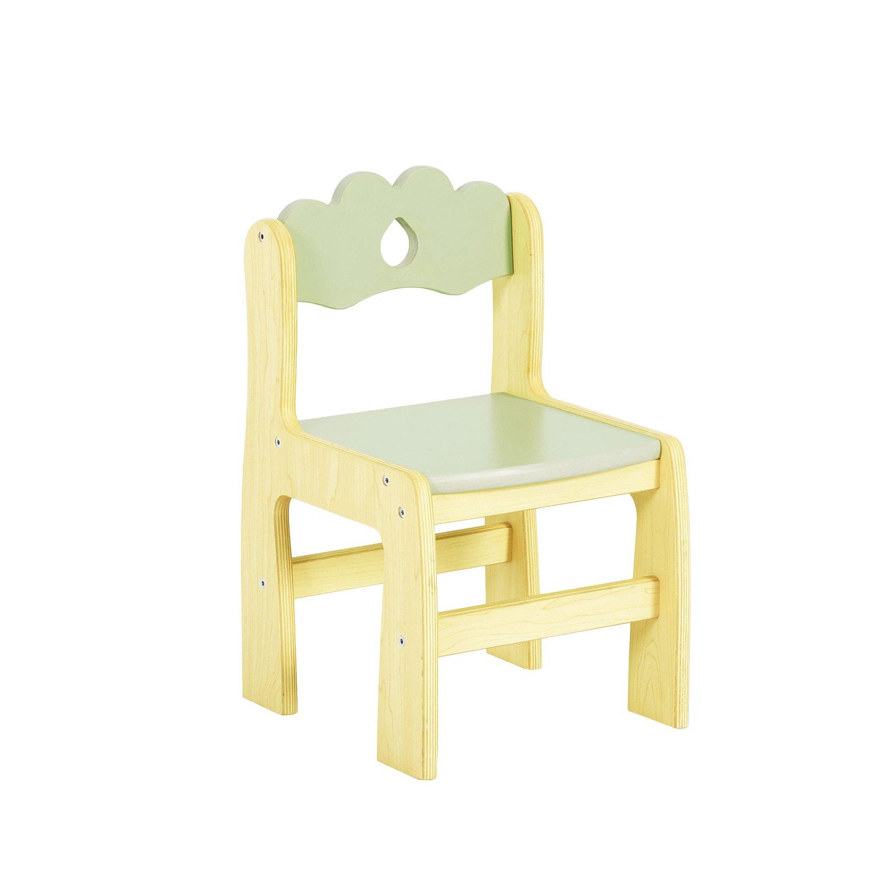 Детски стол RFG Puffy F101930, 300 х 328 х 554 mm, зелен, 2 броя в комплект