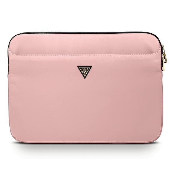 Дизайнерски калъф за преносими компютри до 13 инча - Guess Notebook Sleeve Triangle Logo (розов) | JAR Computers Дизайнерски калъф за преносими компютри до 13 инча - Guess Notebook Sleeve Triangle Logo (розов)