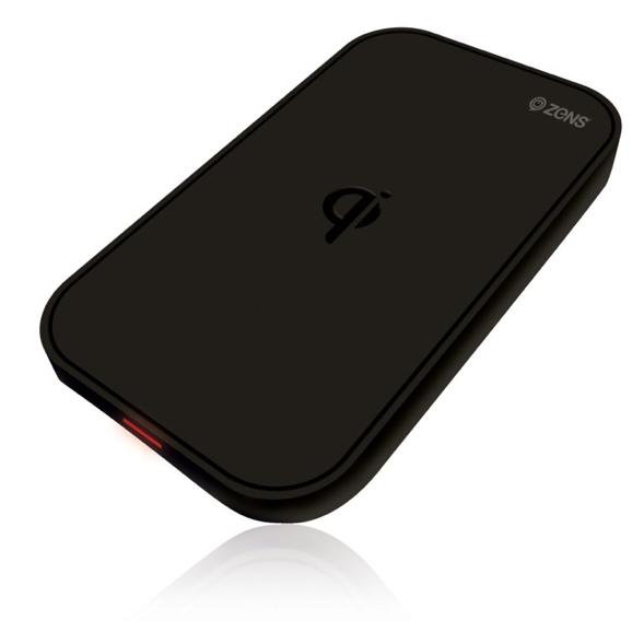 Док станция за безжично зареждане на Qi съвместими устройства - Zens Slim Induction Wireless Charger Pad (черна) | JAR Computers Док станция за безжично зареждане на Qi съвместими устройства - Zens Slim Induction Wireless Charger Pad (черна)