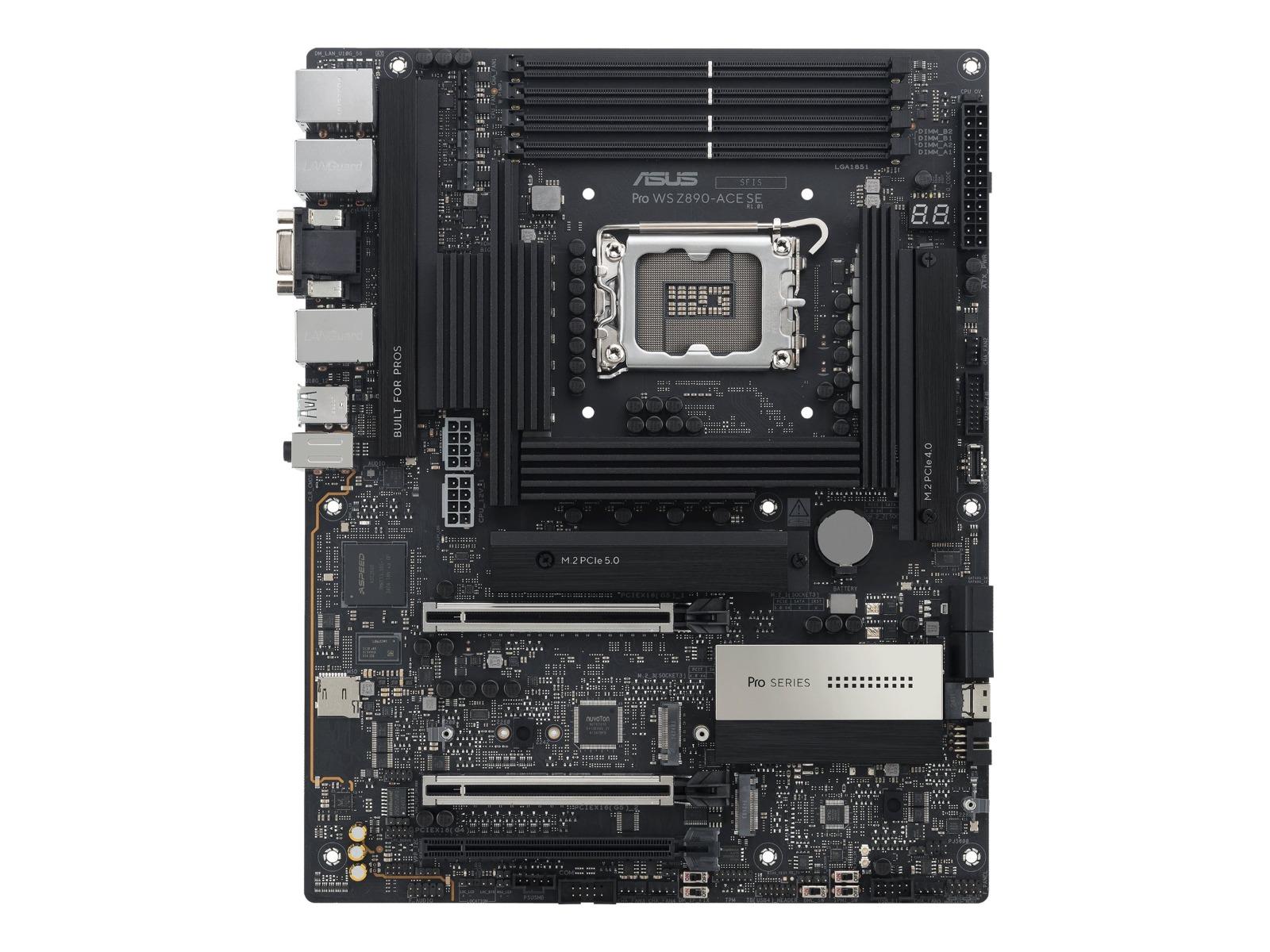 Дънна платка ASUS Mainboard PRO WS Z890-ACE SE - PN 90MB1JC0-M0EAY0 | JAR Computers Дънна платка ASUS Mainboard PRO WS Z890-ACE SE - PN 90MB1JC0-M0EAY0