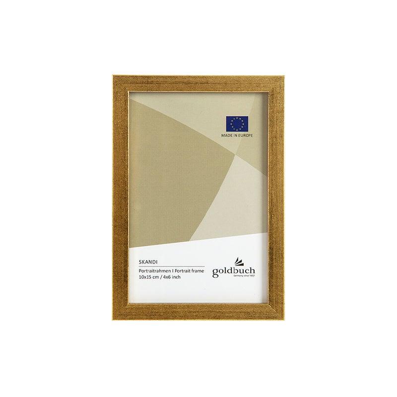 Goldbuch Рамка за снимка, дървена, 10 х 15 cm, златиста | JAR Computers Goldbuch Рамка за снимка, дървена, 10 х 15 cm, златиста