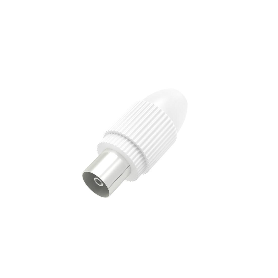 Hama 00205214 коаксиален конектор 1 броя | JAR Computers Hama 00205214 коаксиален конектор 1 броя