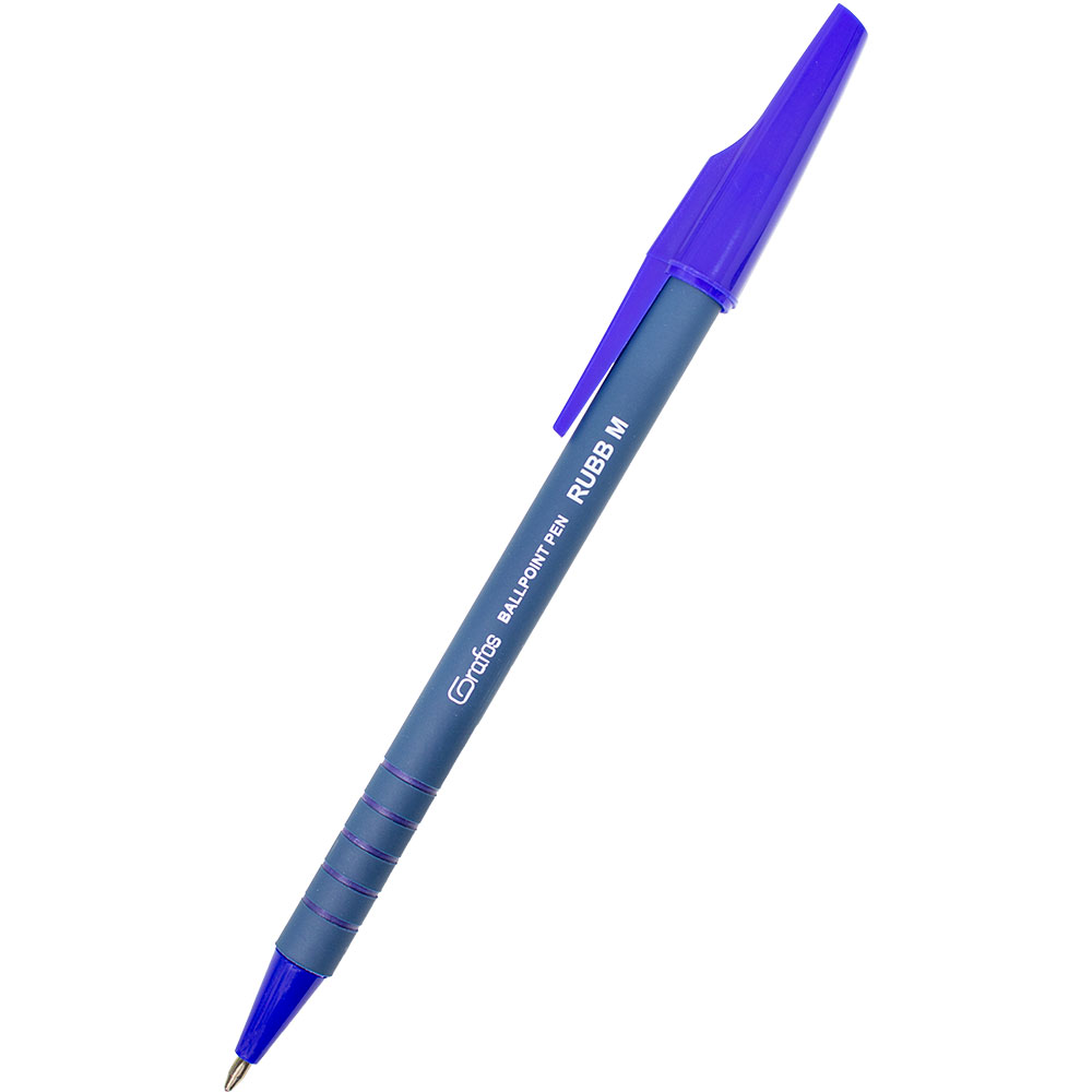 Химикалка Grafos Rubb 1.0 мм син