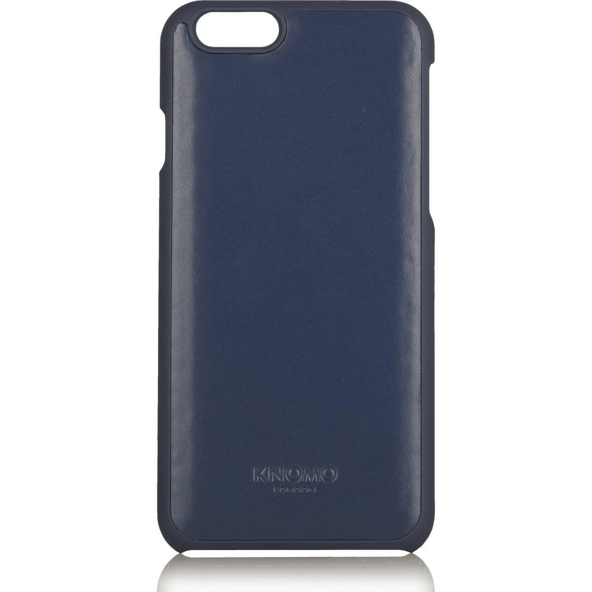 Кожен (естествена кожа) кейс за iPhone 6, iPhone 6S - Knomo Leather Case (тъмносин) | JAR Computers Кожен (естествена кожа) кейс за iPhone 6, iPhone 6S - Knomo Leather Case (тъмносин)
