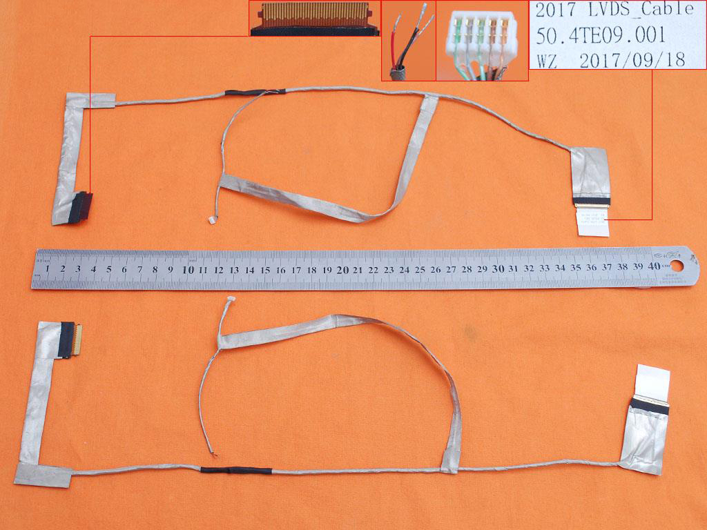 Лентов Кабел за лаптоп (LCD Cable) Lenovo IdeaPad B590 B580 V580 Type 1 (No Sensor Board)   | JAR Computers Лентов Кабел за лаптоп (LCD Cable) Lenovo IdeaPad B590 B580 V580 Type 1 (No Sensor Board)