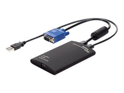 Мрежов комутатор Crash Cart Adapter - 1920 x 1200 - Portable Laptop USB 2.0 to KVM Console (NOTECONS01) - KVM switch - 1 ports