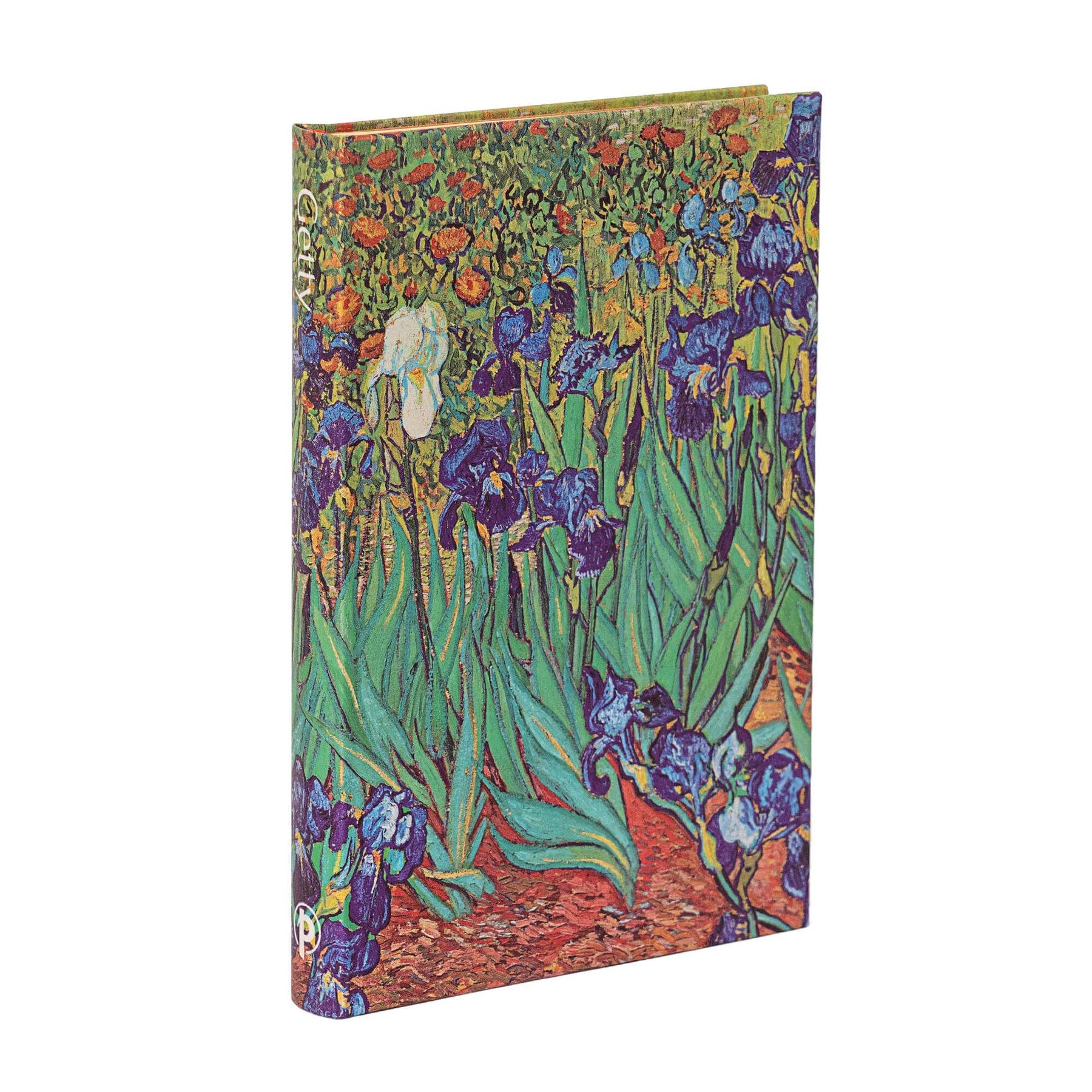 Paperblanks Тефтер Van Gogh's Irises, Mini, широки редове, твърда корица, 88 листа