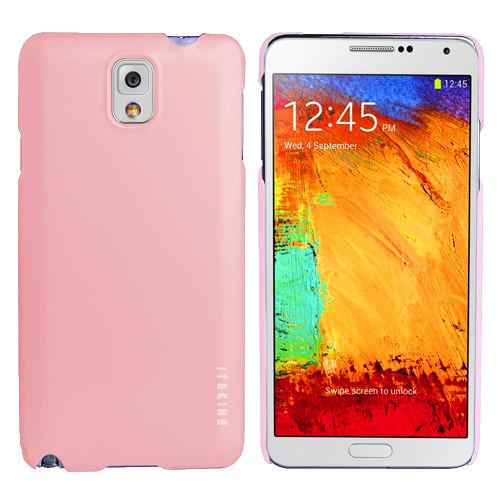 Поликарбонатов кейс и защитно покритие за дисплея за Samsung Galaxy Note 3 N9005 - Itskins Pure Case (розов) | JAR Computers Поликарбонатов кейс и защитно покритие за дисплея за Samsung Galaxy Note 3 N9005 - Itskins Pure Case (розов)