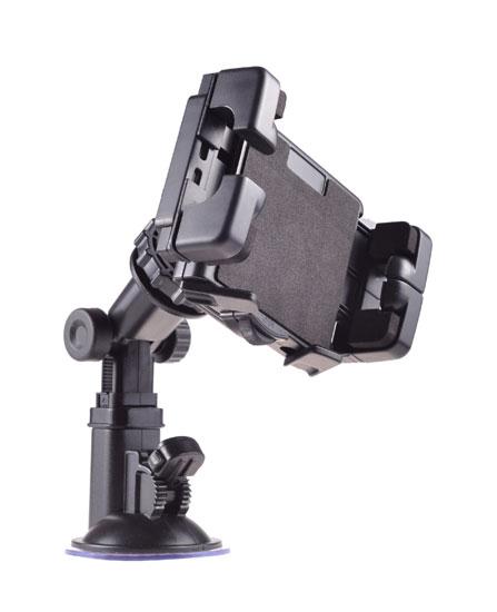 Поставка за стъклото на кола за мобилни телефони и таблети - Universal Car Holder WSM-05 Type Q | JAR Computers Поставка за стъклото на кола за мобилни телефони и таблети - Universal Car Holder WSM-05 Type Q