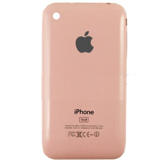 Резервен капак/панел за задната част на iPhone 3G 16GB (светлорозов) | JAR Computers Резервен капак/панел за задната част на iPhone 3G 16GB (светлорозов)