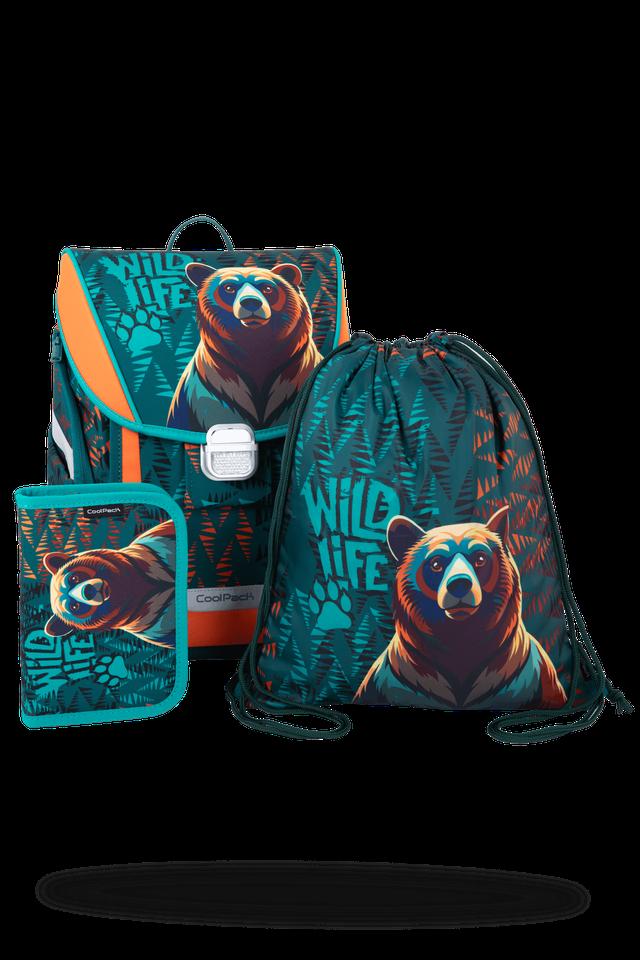 Ученическа раница с аксесоари Coolpack - Primo Ultra Base - BEAR