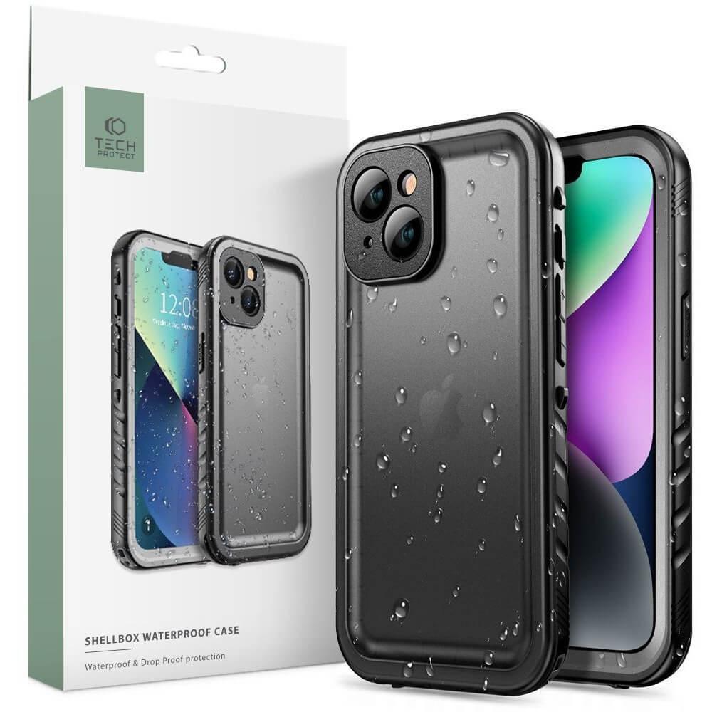 Ударо и водоустойчив кейс за iPhone 14 Plus - Tech-Protect Shellbox IP68 Waterproof Case (черен) | JAR Computers Ударо и водоустойчив кейс за iPhone 14 Plus - Tech-Protect Shellbox IP68 Waterproof Case (черен)