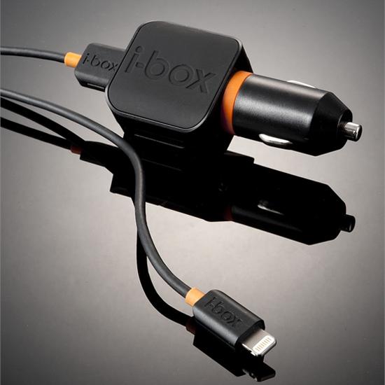 Зарядно за кола с Lightning за iPhone 5, iPhone 5S, iPhone SE, iPhone 5C, iPad 4, iPad Mini, iPad mini 2, iPad mini 3 - i-box Lightning Car Kit | JAR Computers Зарядно за кола с Lightning за iPhone 5, iPhone 5S, iPhone SE, iPhone 5C, iPad 4, iPad Mini, iPad mini 2, iPad mini 3 - i-box Lightning Car Kit
