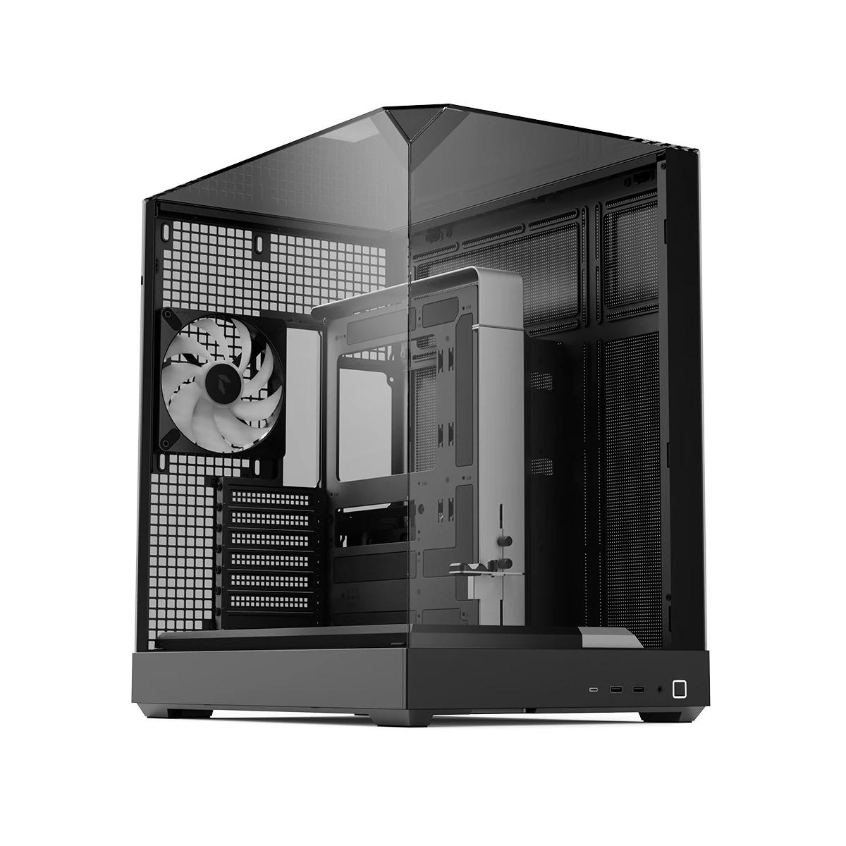 APNX кутия Case ATX - V2-F-BK-v1 | JAR Computers APNX кутия Case ATX - V2-F-BK-v1