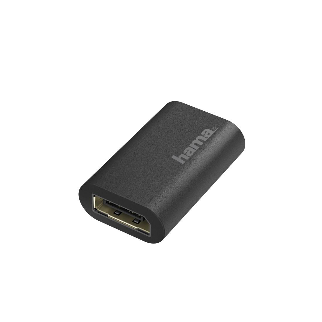 Hama 00200345 кабелен преобразувател мъжко/женско DisplayPort Черен | JAR Computers Hama 00200345 кабелен преобразувател мъжко/женско DisplayPort Черен