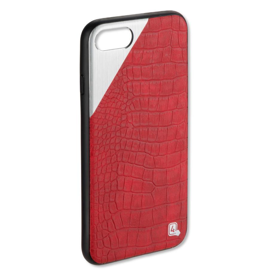 Хибриден удароустойчив кейс за iPhone 7, iPhone 8 - 4smarts Hard Cover Trendline New Orleans (червен) | JAR Computers Хибриден удароустойчив кейс за iPhone 7, iPhone 8 - 4smarts Hard Cover Trendline New Orleans (червен)