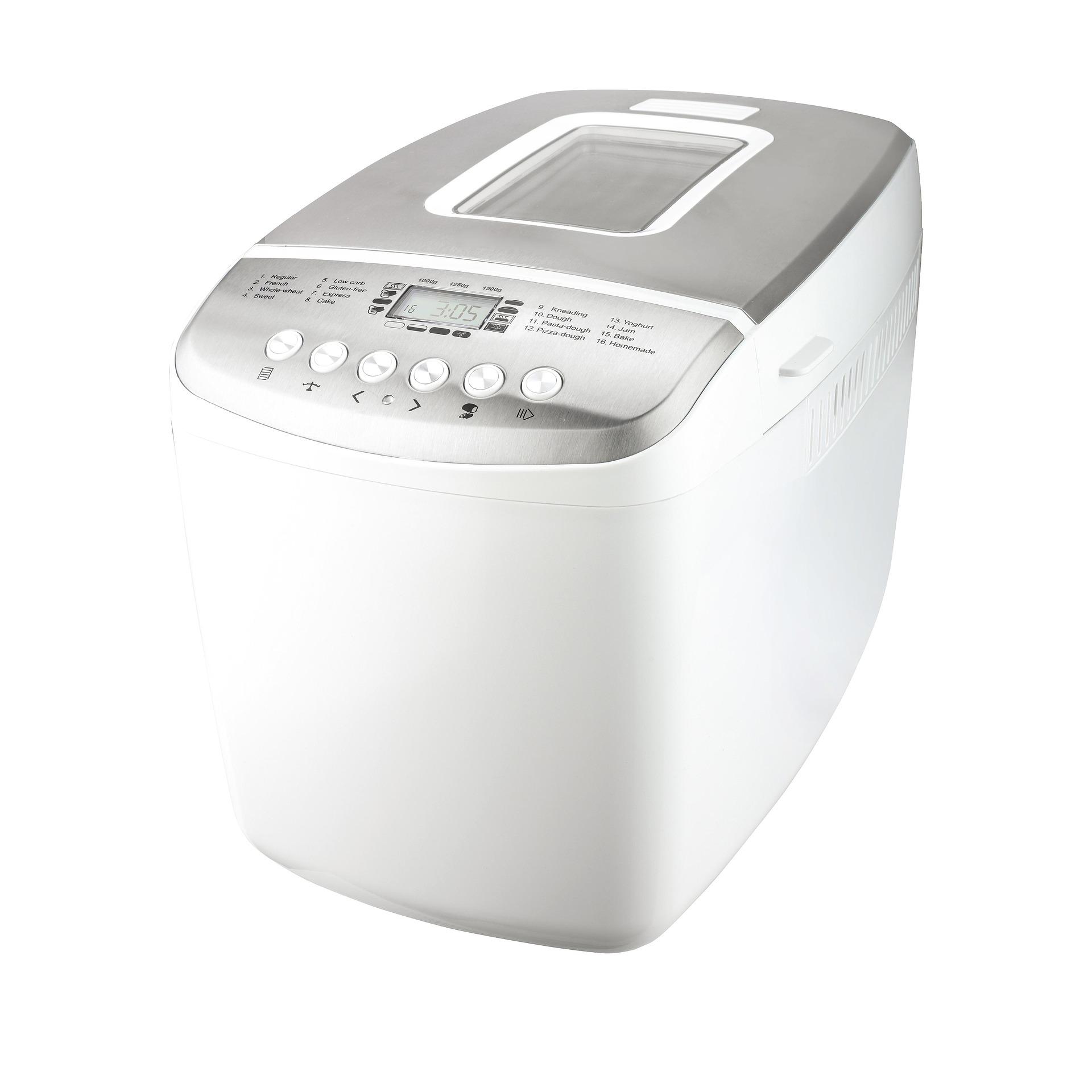 Хлебопекарна Finlux FBM-1625W , 1600 грама , 2 Литри, 850 W