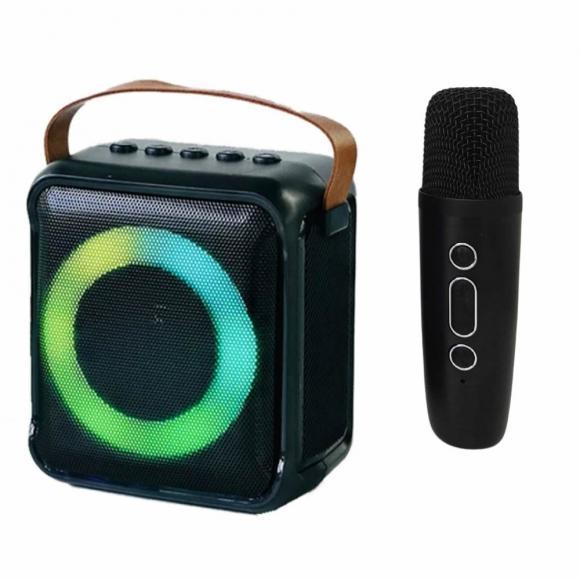 HOME SP RK-02  MIC/Bluetooth/RGB LED/USB/micro SD/FM Black